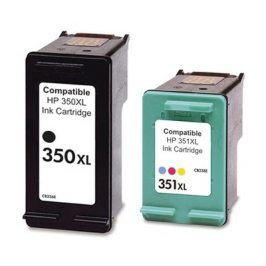 HP CB338EE + HP CB336EE, č. 350 XL + č. 351 XL - kompatibilní