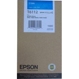 Epson T6112, Cyan, C13T611200 - originál