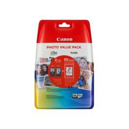 Canon PG-540XL + CL-541XL + fotopapír Canon GP-501 - originál