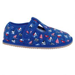 papuče chlapecké barefoot RAVEN BLUE modrá 26