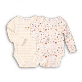 Body kojenecké 2pack bílá 50