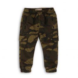 Kalhoty chlapecké s elastenem khaki 140/146